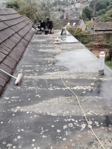 Flat roofing in Halifax