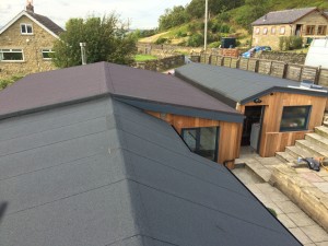 Alpine roofing Tapco job