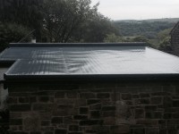 GRP flat roofing in Halifax